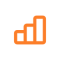 bar-chart icon orange bar-chart icon orange