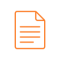 file icon ornage file icon ornage