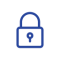 padlock icon blue padlock icon blue