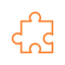 puzzle-piece icon orange puzzle-piece icon orange